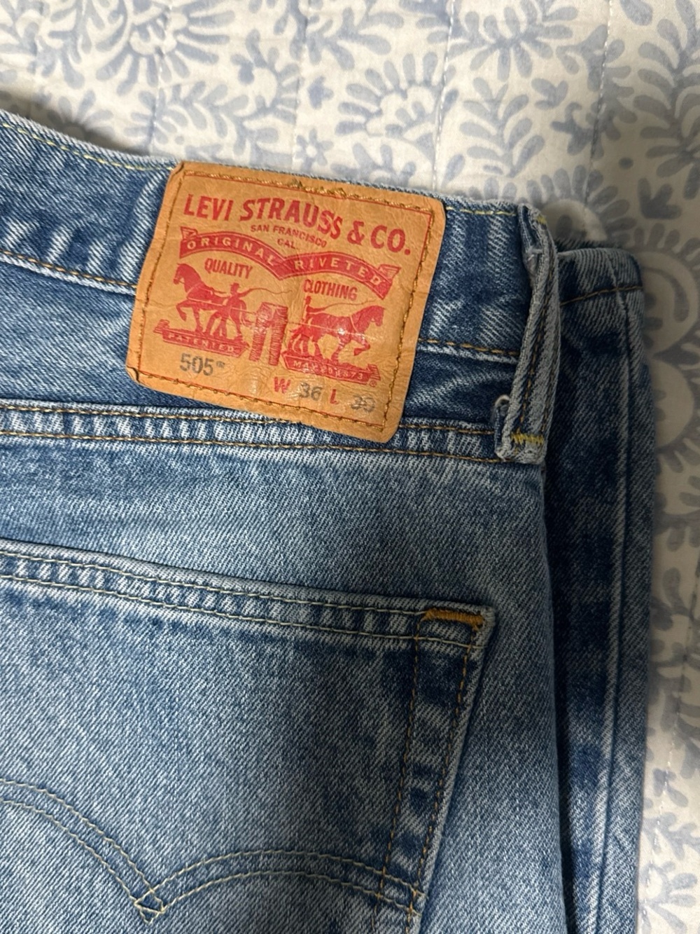 Levi's Women's Light Blue Flare Jeans - Picture 2 of 2